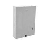 Dolphy Secure Lock Paper Towel Dispenser Silver Cold-Rolled Stainless Steel