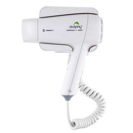 Dolphy Plaza Hot and Cold Wall Mount Hair Dryer 1800W - White