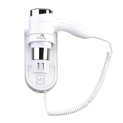 Dolphy Fast-Drying Wall Mounted Hair Dryer 1875W - White