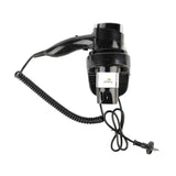 Dolphy 1600W Professional Hair Dryer – Black ABS, Cool Shot, Fast Drying