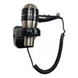Dolphy Professional Wall Mounted Hair Dryer 1800W – Gold & Black, Micro Switch, Low Noise