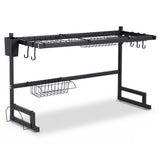 Cefito Dish Drying Rack for Kitchen Storage Organisation Kitchen Sink Organiser Dish Drainer