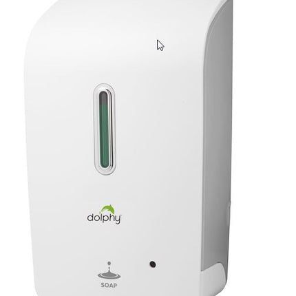 Dolphy Touchless Automatic ABS Soap-Sanitiser Dispenser 1000ml - White