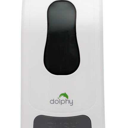 Dolphy Manual ABS Soap-Sanitiser Dispenser 1000ml - White