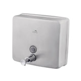 Dolphy Manual Stainless Steel Liquid Soap Dispenser 1200ml Wall Mounted Silver