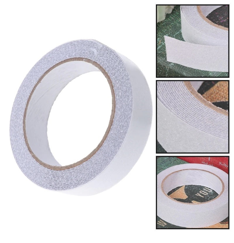 Clear Anti-Skid Safety Tape 25mm x 18m – Transparent 60-Grit Slip-Resistant Surface, Water & Chemical Resistant for Indoor/Outdoor Use on Stairs, Ramps & Walkways