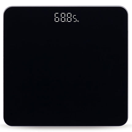 Dolphy LED Display Digital Weight Scale ABS with Tempered Glass 180kg - Black