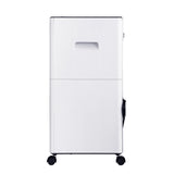 Devanti 6L evaporative air cooler, black and white