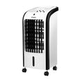 Devanti 4L evaporative air cooler with remote, black and white