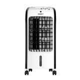 Devanti 4L evaporative air cooler with remote, black and white