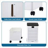 Devanti 8L 3-in-1 Evaporative Air Cooler 4 Ice Packs Remote Control 3 Speed