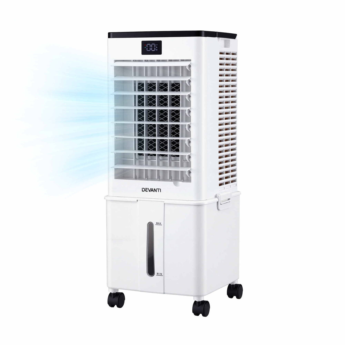 Devanti 8L 3-in-1 Evaporative Air Cooler 4 Ice Packs Remote Control 3 Speed