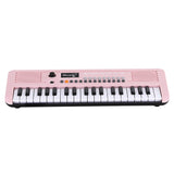 Alpha 37-Key Digital Piano Keyboard for Kids Beginners Electronic Keyboard Piano Gift Pink