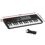 Alpha 37-Key Digital Piano Keyboard Electric Black