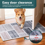 Artiss Floor Rug 50X80cm Doormat Soft Velvet Non-Slip Bath Mat Small Modern