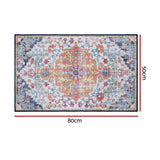Artiss Floor Rug 50X80 Doormat Carpet Short Pile Non-Slip Entryway Mat Bohemian