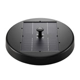 Black solar battery backup LED, 27cm, operated by remote control.