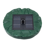 Solar fountain pumps, 31cm, operated by remote control.
