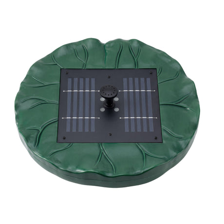 Solar fountain pumps, 31cm, operated by remote control.