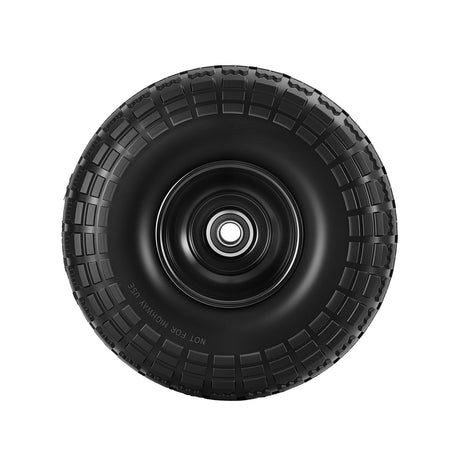 Gardeon rubber wheel, 26cm, 2pcs, double size.