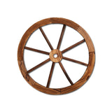 Gardeon wooden wagon wheel, weatherproof.