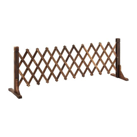 Gardeon brown wooden plant frame, 160cm.