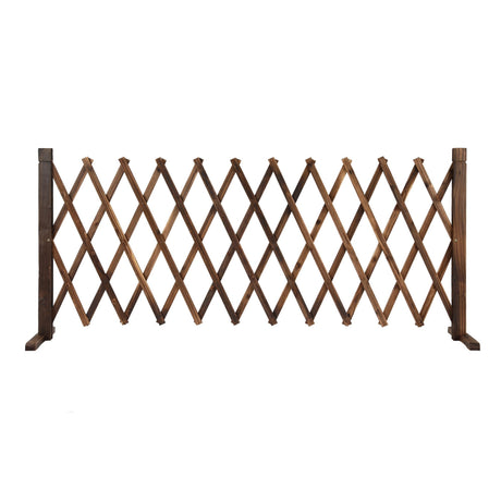 Gardeon brown wooden plant frame, 200cm.