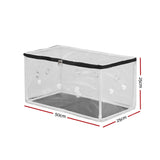 Green Fingers Mini Greenhouse 50x25x25cm PVC Cover for Mushrooms Succulents