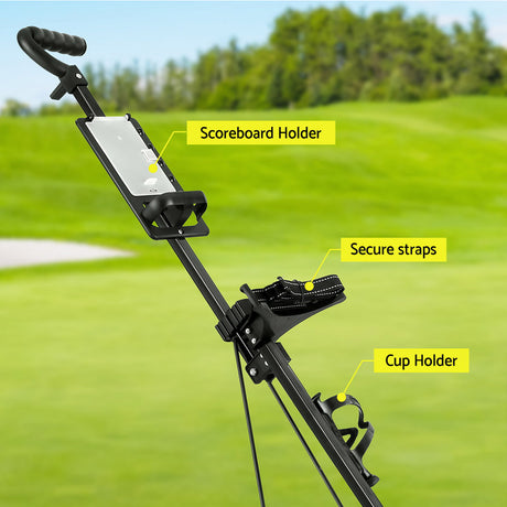 Everfit Buggy folding wheels cup holder.