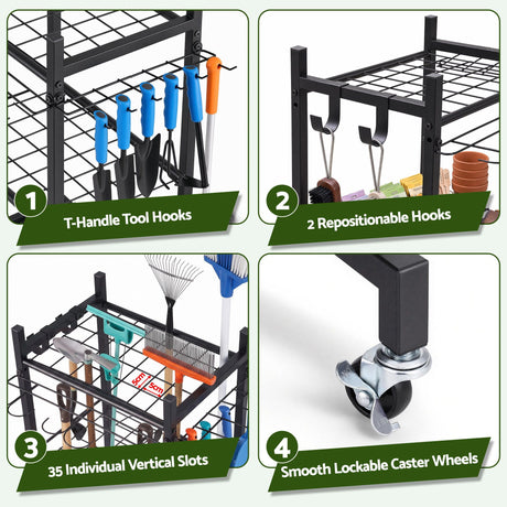Gardeon tool organiser, easy to assemble.