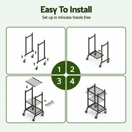 Gardeon tool organiser, easy to assemble.
