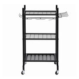 Gardeon Garden Tool Organizer with Wheels Heavy Duty Garage Yard Storage Cart - Shoppers Spot Tools > Tools Storage > Wall Storage Racks - Alternate view 10