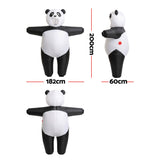 Inflatable Costume Panda Suit Fancy Dress Adult Party Outfit Black One Size - Shoppers Spot Occasions > Costumes > Costumes & Accessories - Alternate view 2