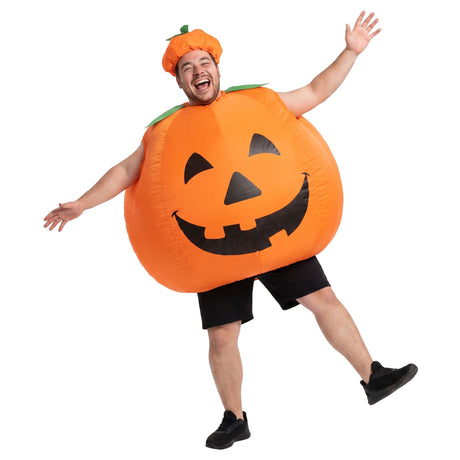 Halloween orange inflatable party, lightweight.