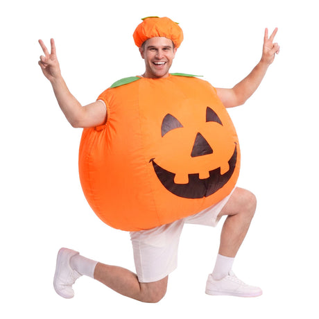 Halloween orange inflatable party, lightweight.