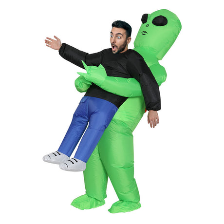 Halloween green inflatable party, lightweight.