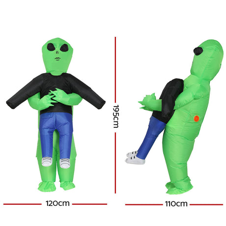 Halloween green inflatable party, lightweight.