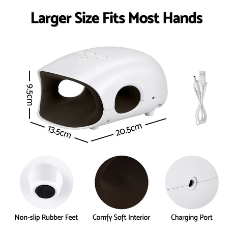 Cordless hand massager.