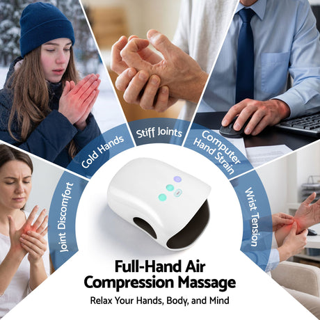 Cordless hand massager.