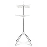 Artiss Clothes Rack Airer 2 Tier Rotatable Hanger Foldable