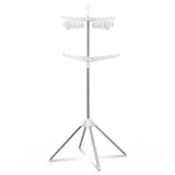 Artiss Clothes Rack Airer 2 Tier Rotatable Hanger Foldable