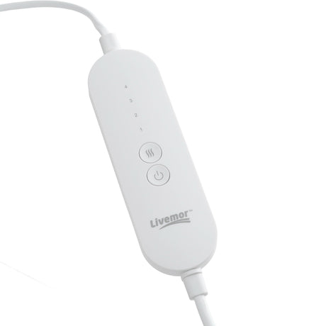 Electric heating pad, 60x39cm, lightweight.