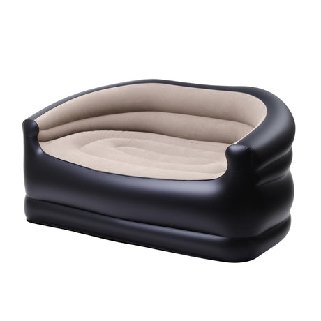 Inflatable seater lounge chair, lightweight.
