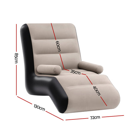 Inflatable air chairs sofa, lightweight.