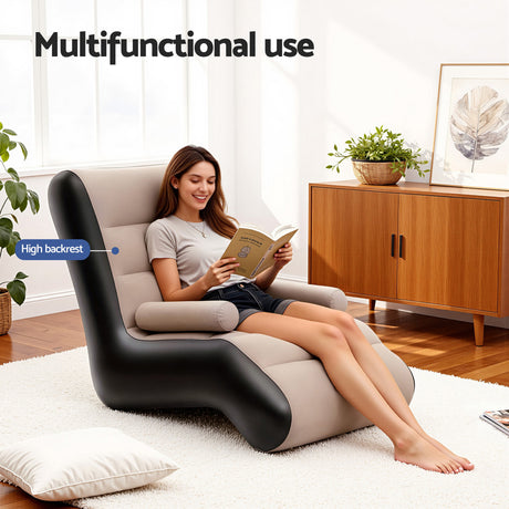 Inflatable air chairs sofa, lightweight.