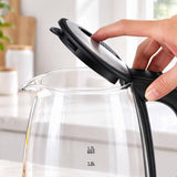 Devanti 1.7L Glass Electric Kettle.