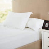 Dolphy Linen 50/50 Polycotton Percale White Commercial Sheet Set