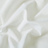 Dolphy Linen 50/50 Polycotton Percale White Commercial Fitted Sheet