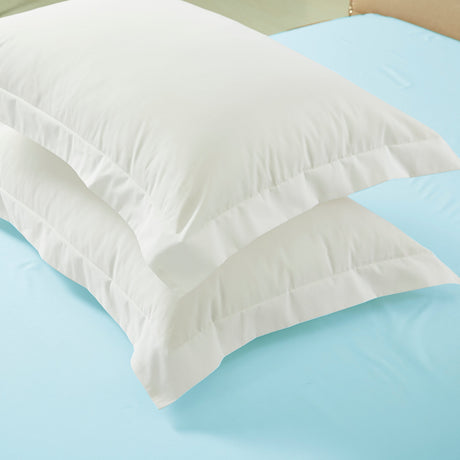 Dolphy Linen 50/50 Polycotton Percale White Commercial Pillowcase