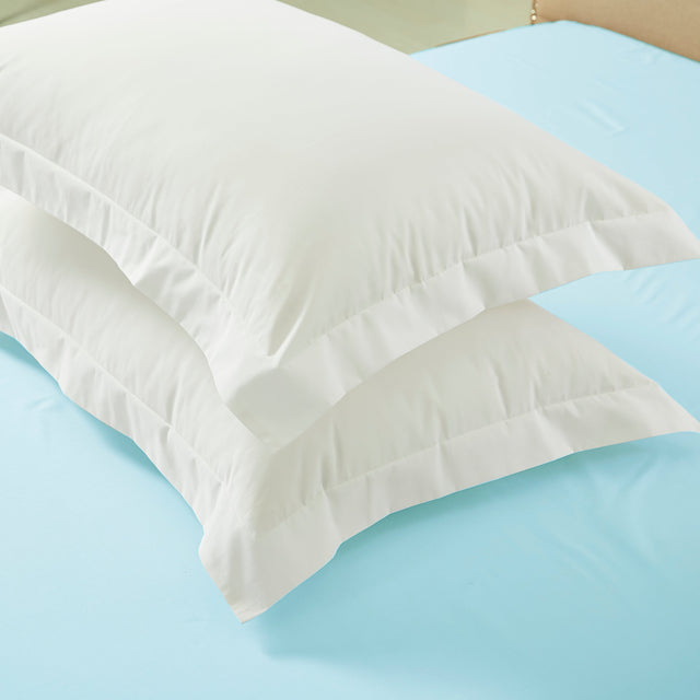 Dolphy Linen 50/50 Polycotton Percale White Commercial Pillowcase